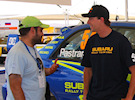 Στο service της Subaru Rally Team USA
